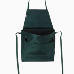 Tablier de jardinier avec poche rabattable