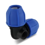 Raccord à compression d’angle taraudé Norma pour tubes PEHD