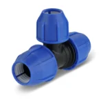 Té compression réduit Norma pour tubes PEHD