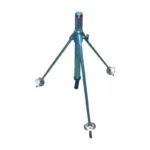 Trépied support arroseur réglable en acier galvanisé