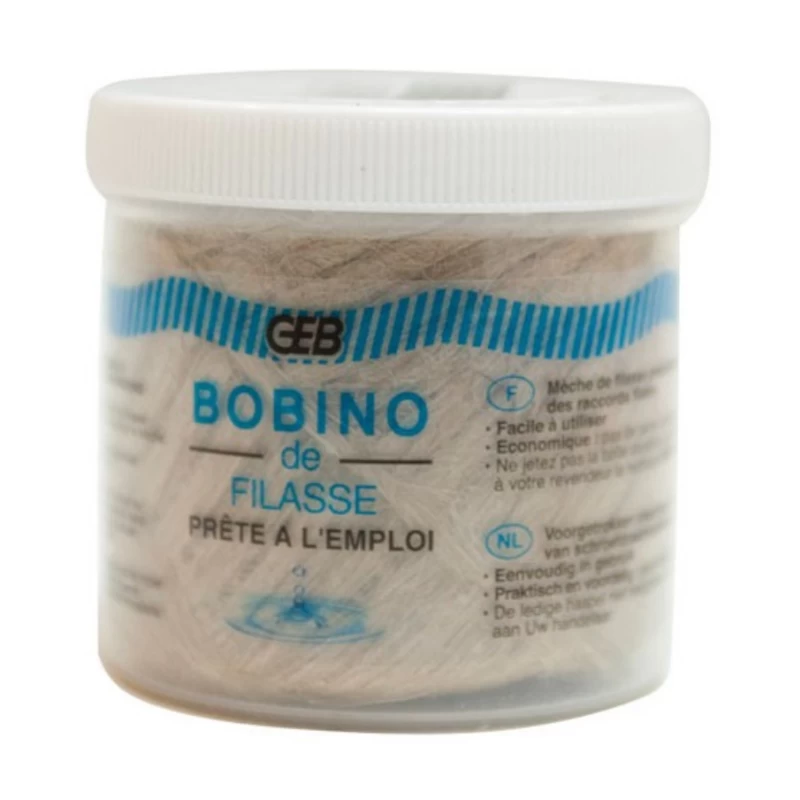 photo_1 Filasse de lin pour étanchéité - 80gr – Image 1