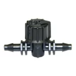 Vanne cannelée pour micro-tube 4 mm – Teco