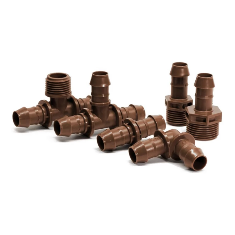 photo_1 Raccord cannelé série XF pour goutte-à-goutte – Lot de 25 – Rain-Bird – Image 1