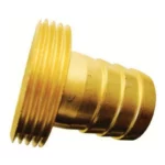 Raccord cannelé laiton - Mâle