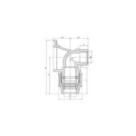 Applique murale 7750 - Plasson - 25mm - 3/4" F – Image 2