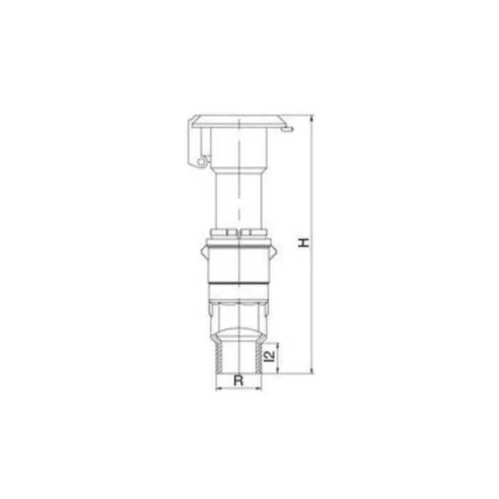 Clapet vanne 3/4" M - Plasson – Image 2