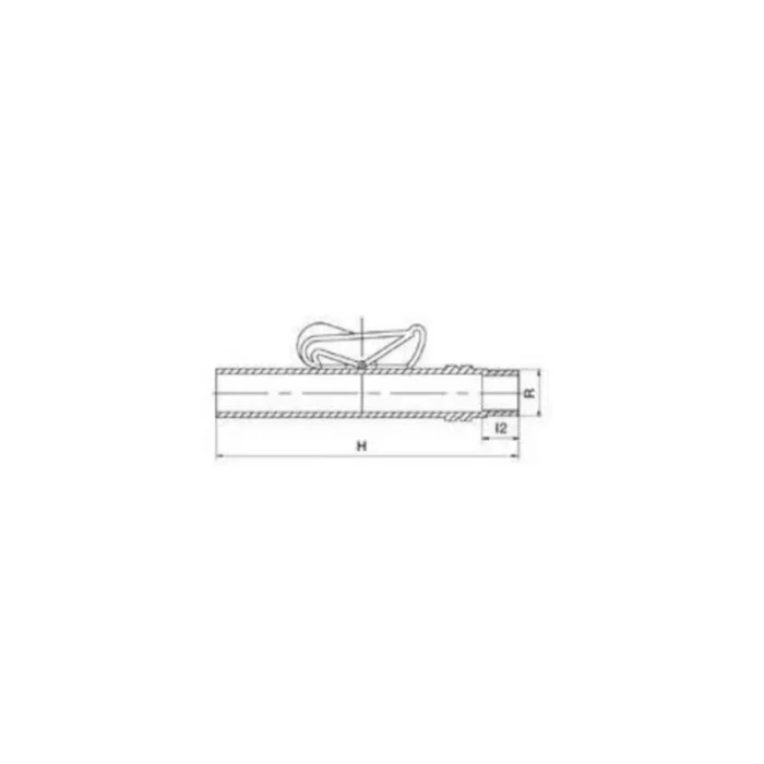 Clé pour clapet vanne Plasson 3/4" M – Image 2