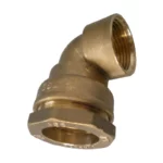 Coude compression laiton taraudé FF Ø25 et 32mm – Image 2