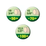 Dévidoir métal mural - Ribimex – Image 2