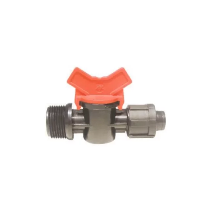 Vanne filetée 3/4" M – Gaine agricole Ø 16 mm – Teco – Image 2