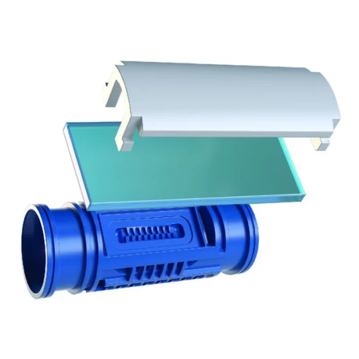 Tuyau avec goutteurs intégrés 1 mm – Goutteur cylindrique autorégulant 1,6 l/h – Ø 16 mm – Caudal – Image 2
