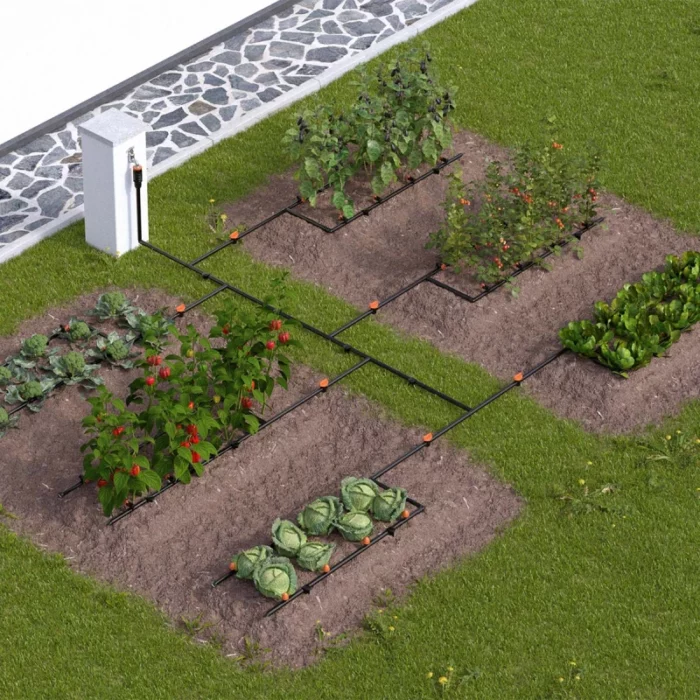 Kit d’arrosage goutte à goutte pour potager – Claber – Image 2