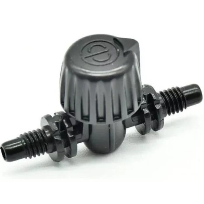 Vanne filetée x filetée pour micro-tube 4 mm – Teco – Image 2