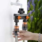 Nez de robinet à 2 voies - Claber – Image 2