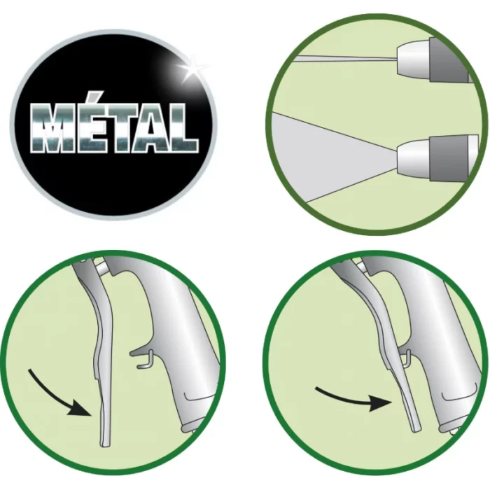 Pistolet lance métal - Ribimex – Image 2