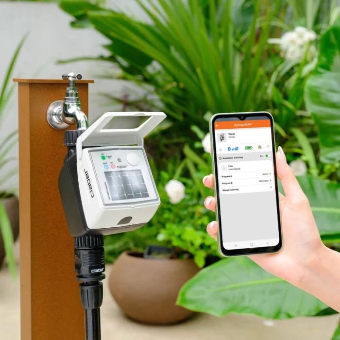 Programmateur de robinet solaire – Claber Tempo MyAquaSolar – Image 2