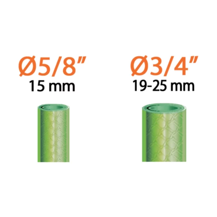 Raccord rapide sans clapet Ø 15 et 19mm - Claber – Image 2
