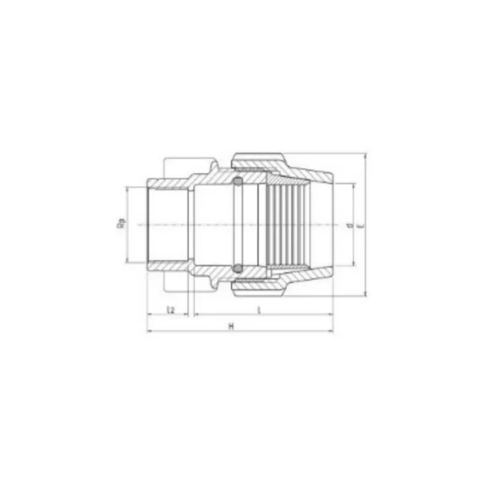 Raccord taraudé FF-7030 - Plasson – Image 2
