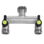 Répartiteur de robinet de jardin - laiton – Image 2