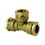 Té compression laiton égal FFF Ø25 et 32mm – Image 2