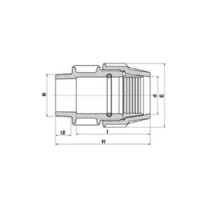 Raccord fileté FM-7020 - Plasson – Image 3