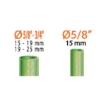 Raccord rapide réparateur Ø 15 et 19mm - Claber – Image 3