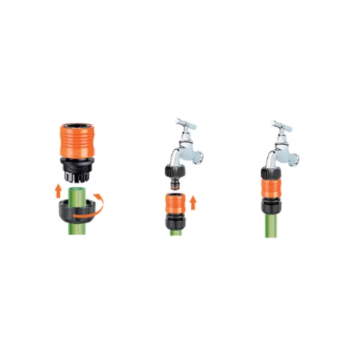 Raccord rapide sans clapet Ø 15 et 19mm - Claber – Image 3