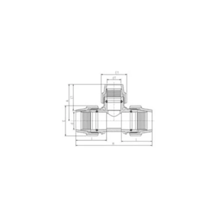 Té réduit FFF-7340 - Plasson – Image 3