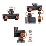 Nez de robinet à 2 voies - Claber – Image 4