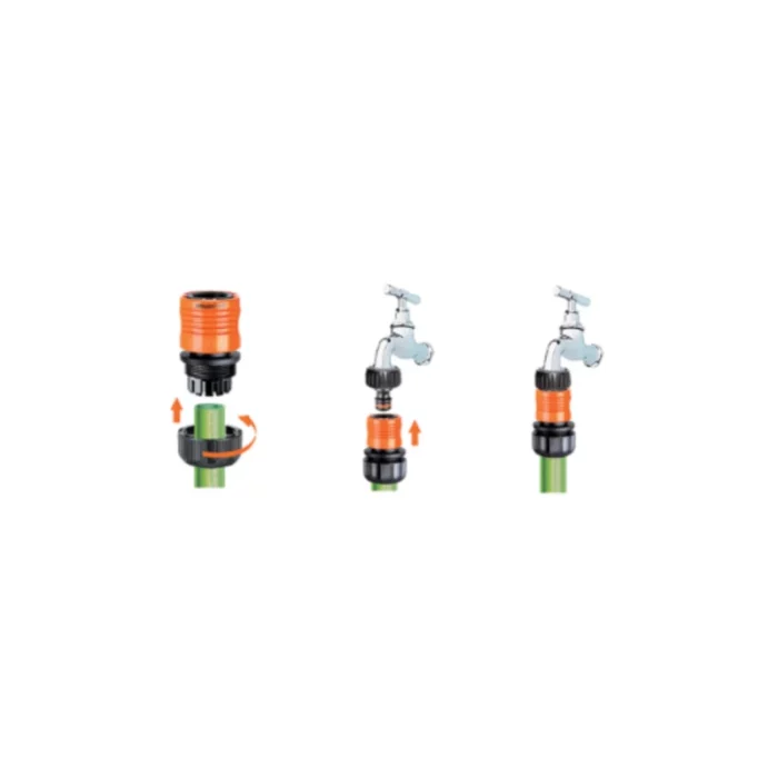 Raccord rapide Aquastop Ø 15 et 19mm - Claber – Image 4