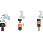 Nez de robinet rapide femelle - Claber – Image 5