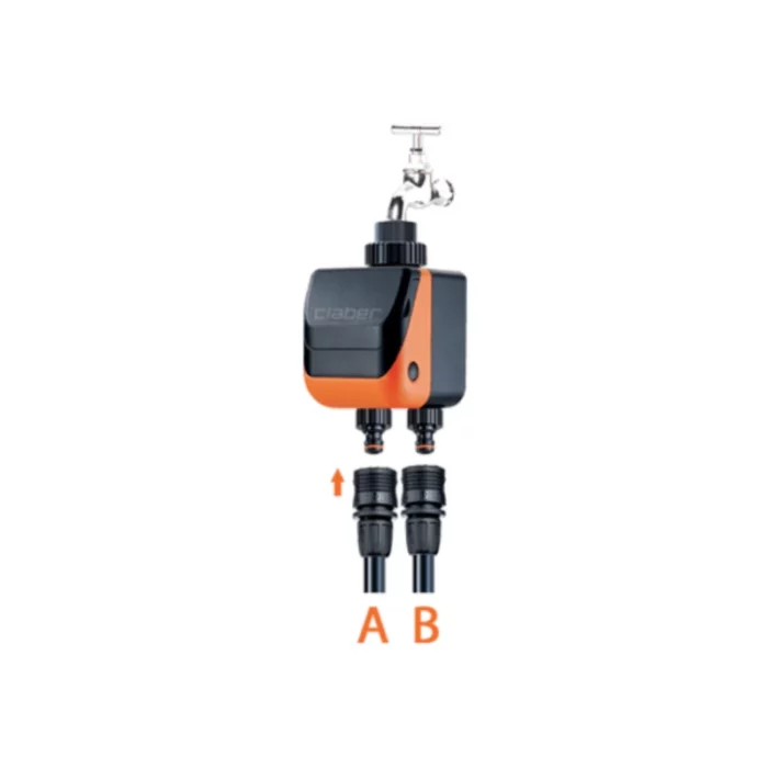 Programmateur de robinet double voie – Claber Duplo Evolution – Image 6